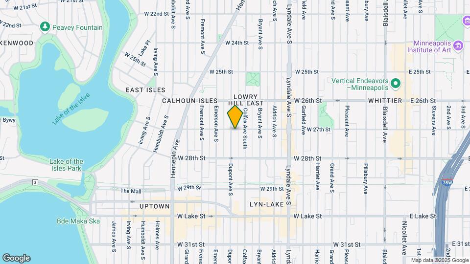 2701 DuPont Ave S, Unit 2 Map and Location Details