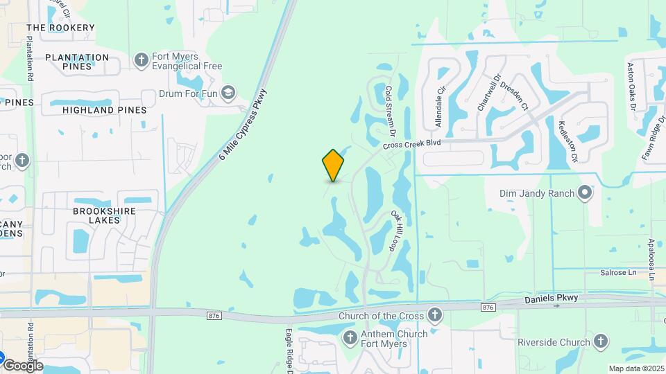 13094 Cross Creek Ct Map and Location Details