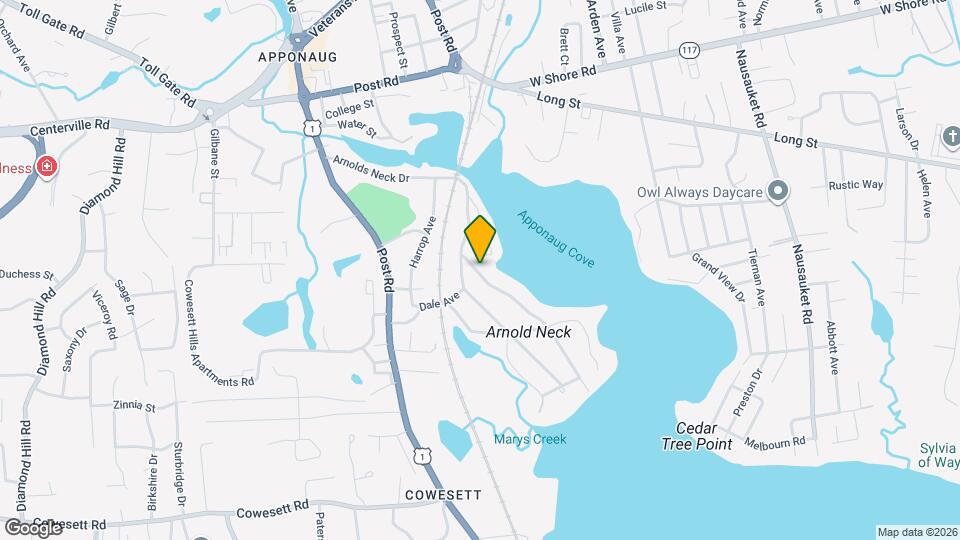 195 Arnolds Neck Dr Map and Location Details