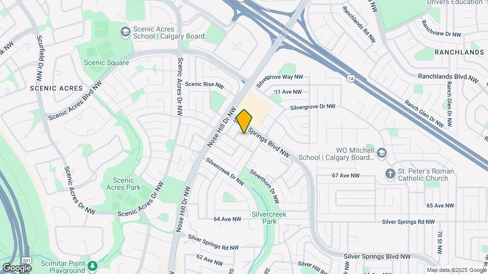 120 Silvercreek NW Map and Location Details