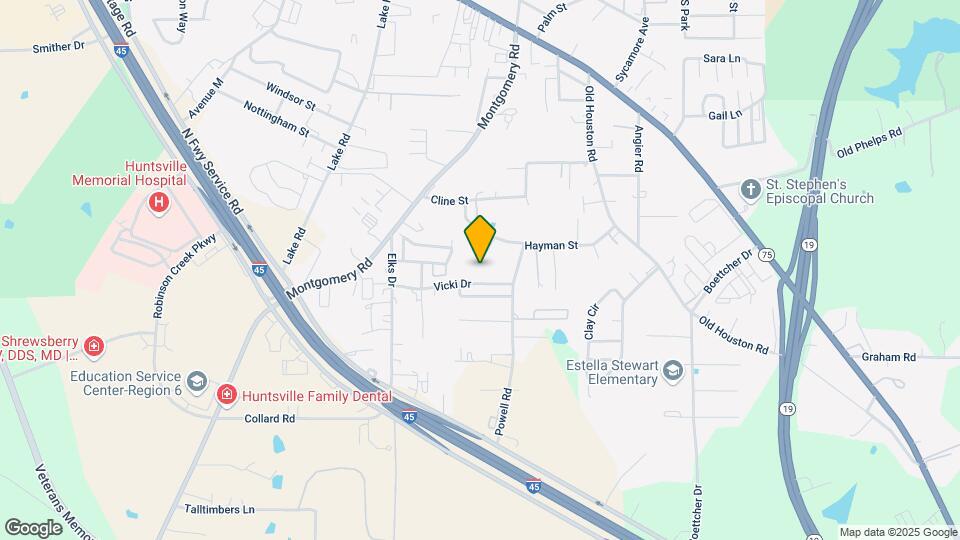 3025 Manor Ln Map and Location Details