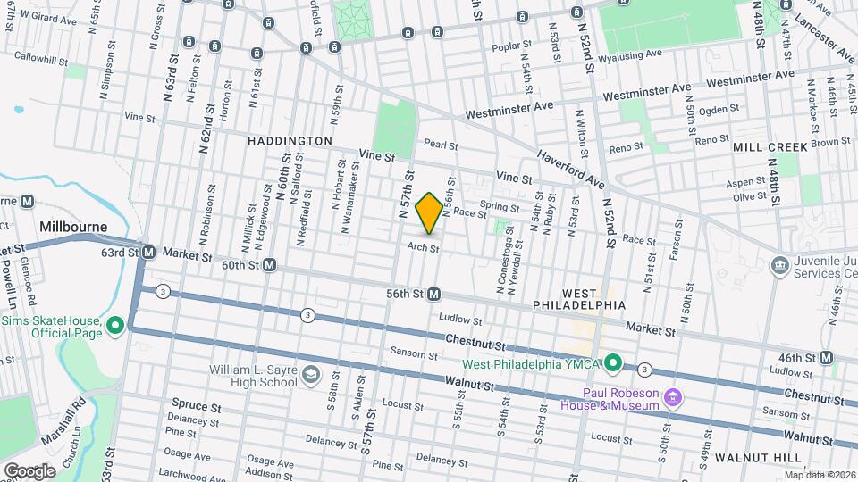 5618 Appletree St Map and Location Details