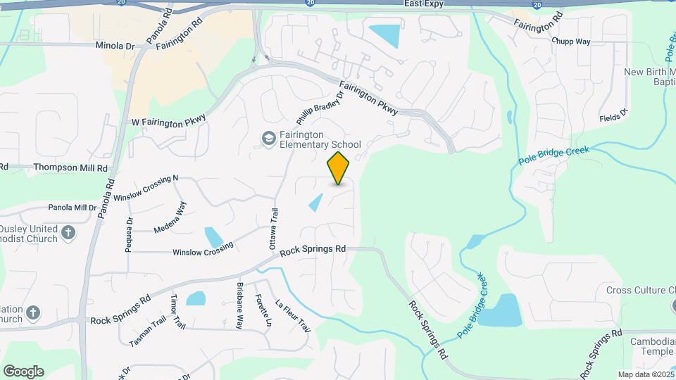 5620 Regency Forest Ct Map and Location Details