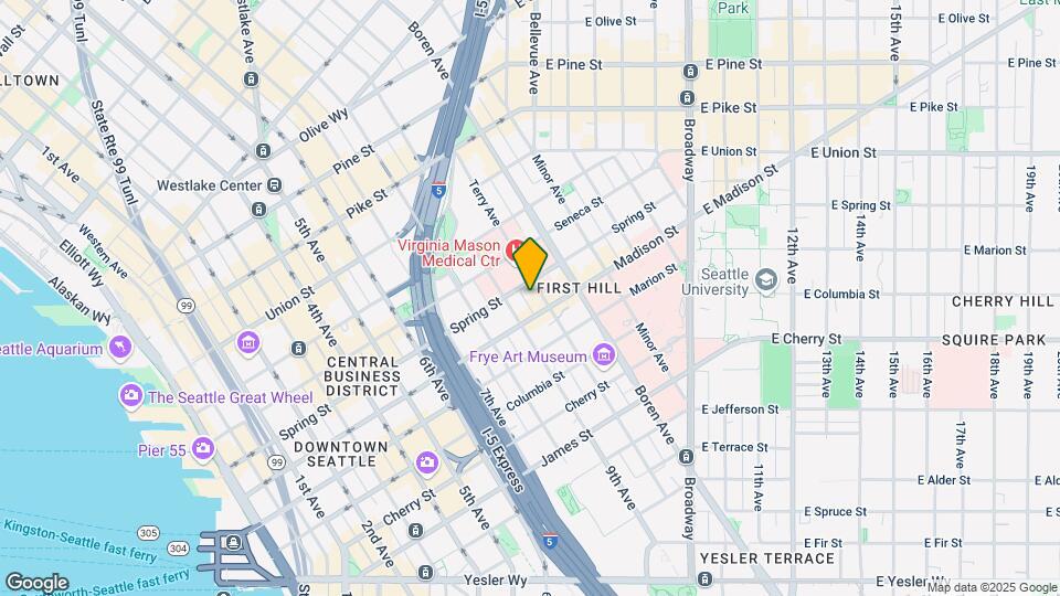 John Alden Apartments Map and Location Details