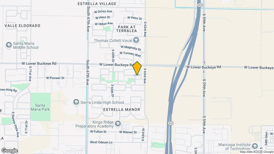 2843 S 63rd Ln Map and Location Details