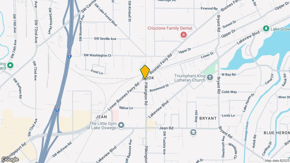 16500 SW Ferry Rd Map and Location Details