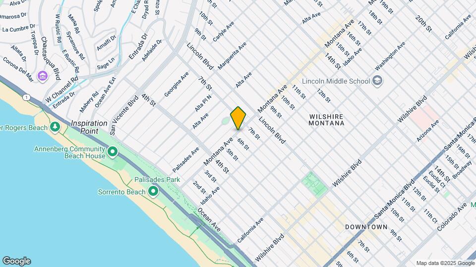 610 Montana Ave, Unit 610 Map and Location Details