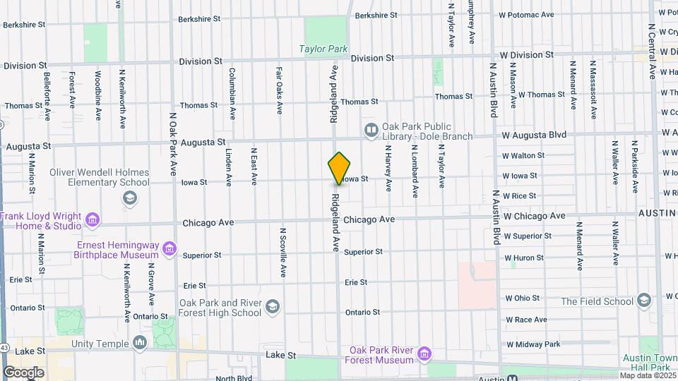 534 Ridgeland Ave Map and Location Details