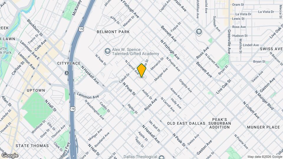 Carroll Townhomes Map and Location Details