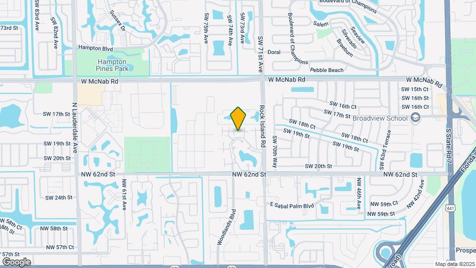 1821 Racquet Ct Map and Location Details