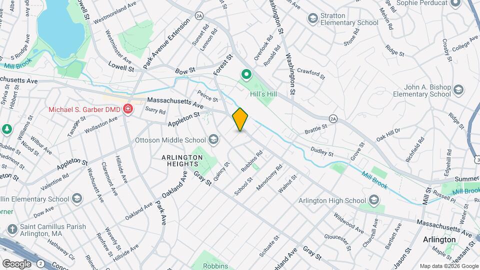 10 Fessenden Rd, Unit 2 Map and Location Details