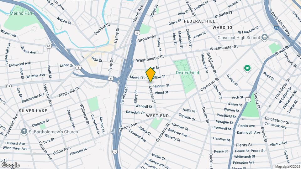 90 Messer St, Unit 1 Map and Location Details
