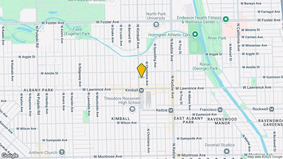 4815 N Kimball Ave Map and Location Details