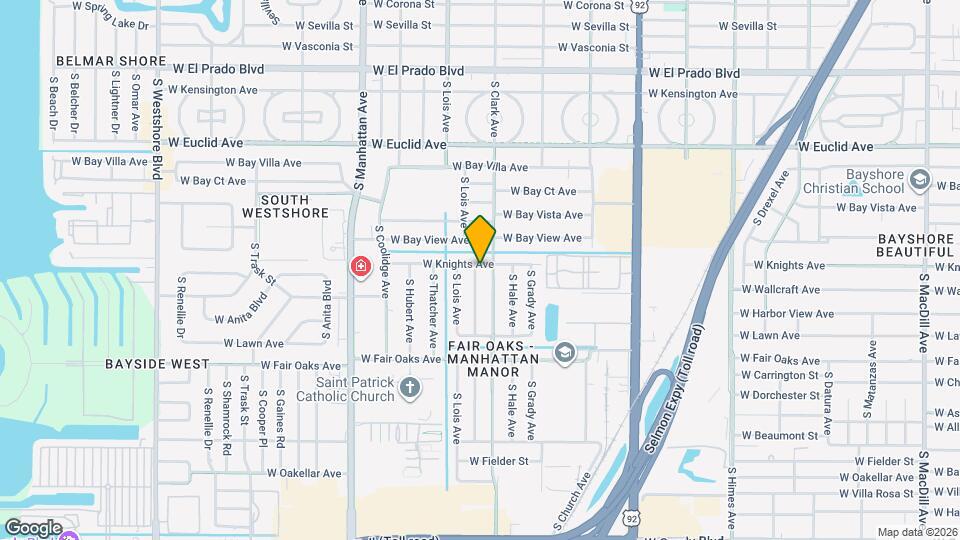 4104 W Knights Ave Map and Location Details