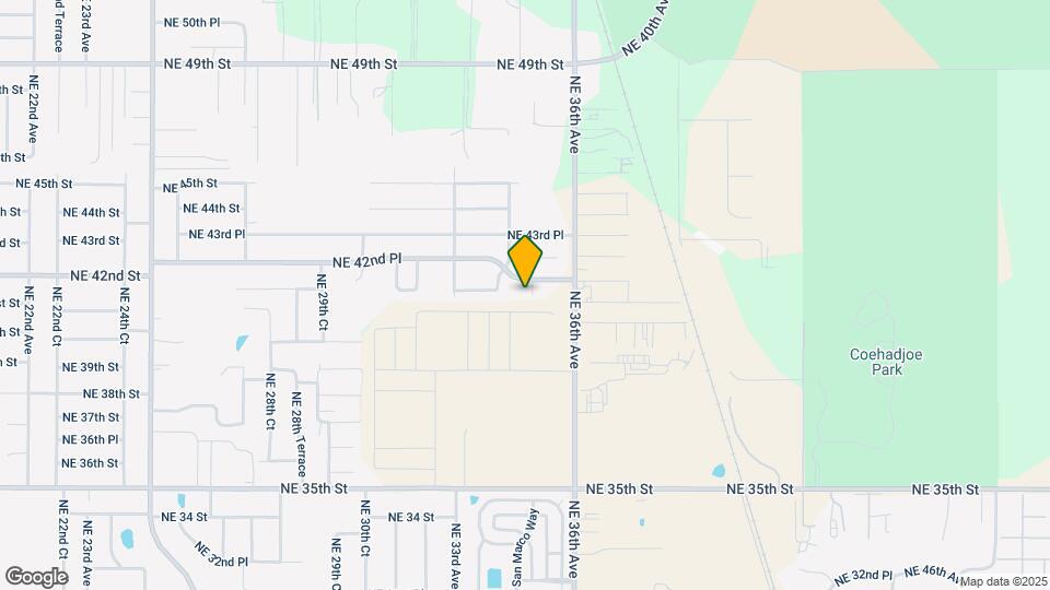 4172 NE 35th Avenue Rd Map and Location Details