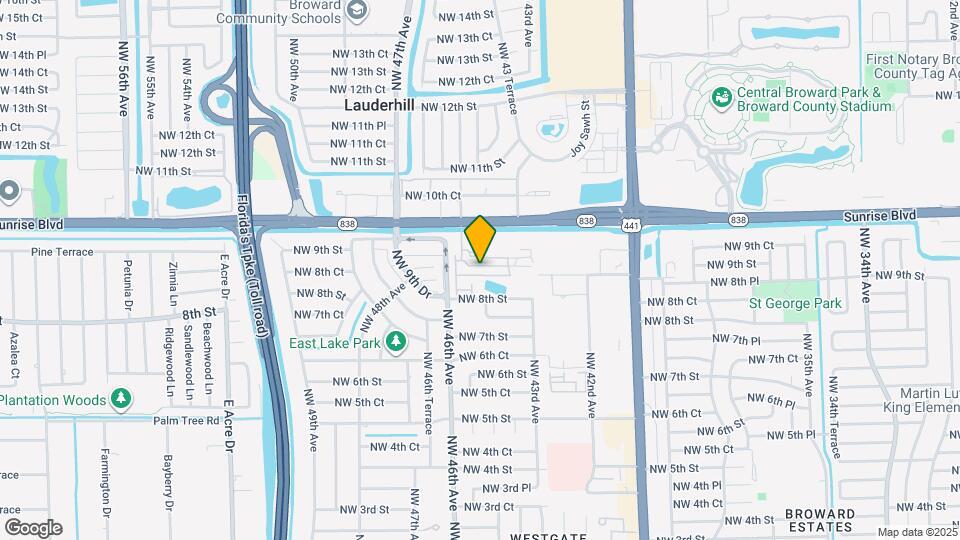 4428 NW 9th St. Map and Location Details