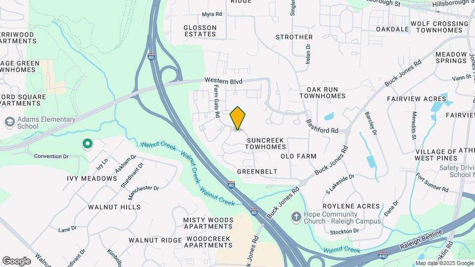 6120 Sunpointe Dr Mapa y Detalles de la Ubicación