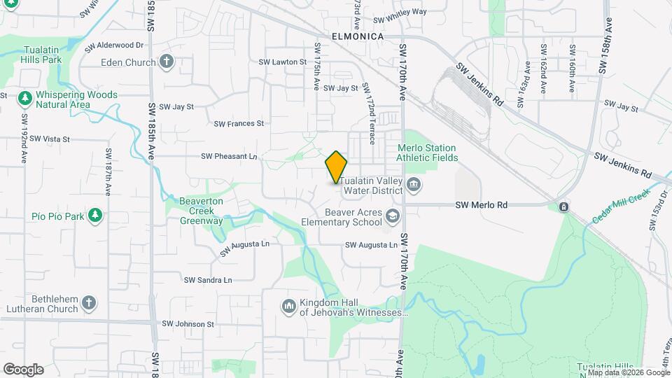 17354 SW Merlo Rd Mapa y Detalles de la Ubicación