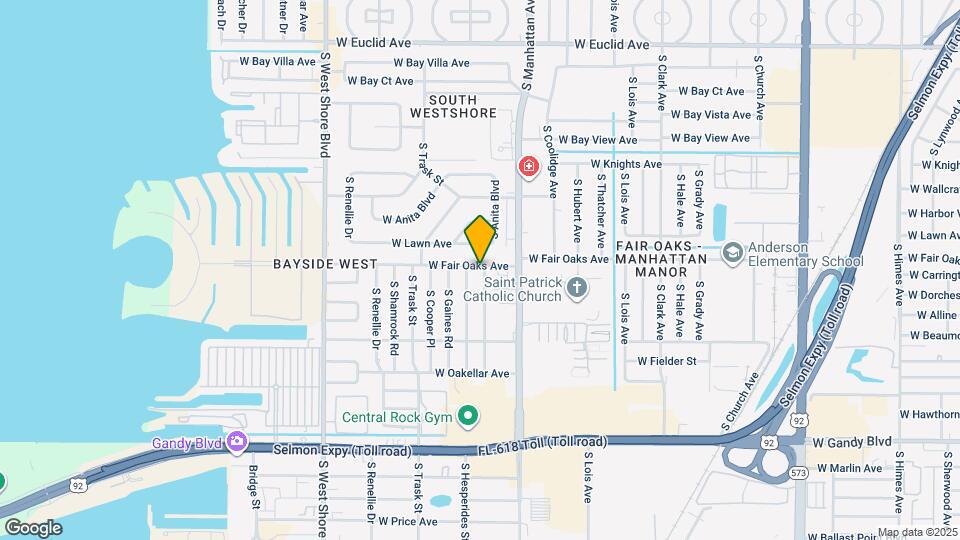 4501 S Cortez Ave Map and Location Details