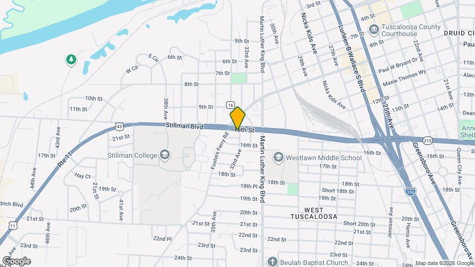 1512 33rd Ave Map and Location Details