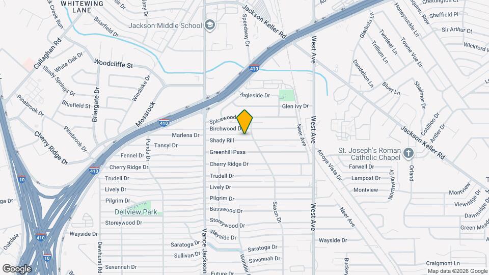 215 Shady Rill Map and Location Details