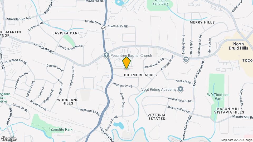 1425 Southland Vista Ct NE Map and Location Details