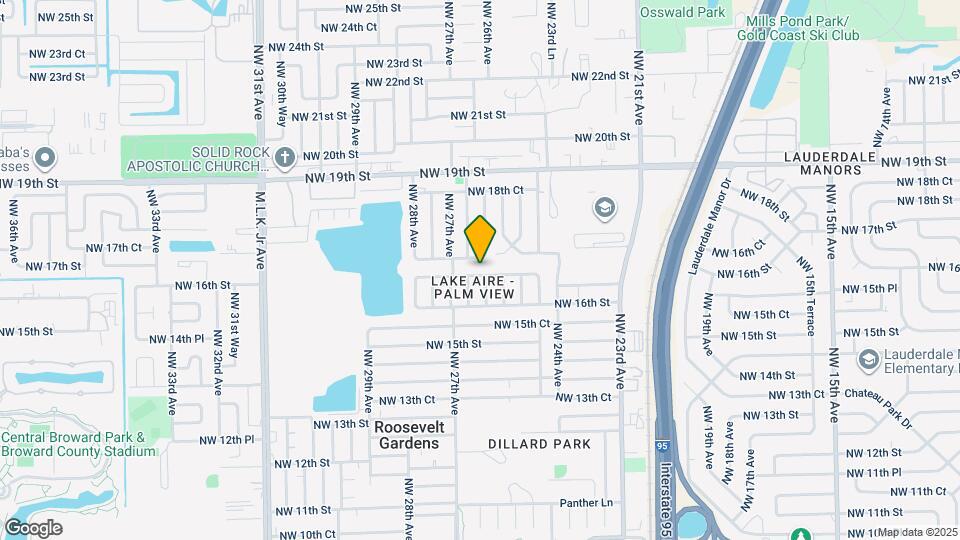 2611 NW 16th Ct Mapa y Detalles de la Ubicación