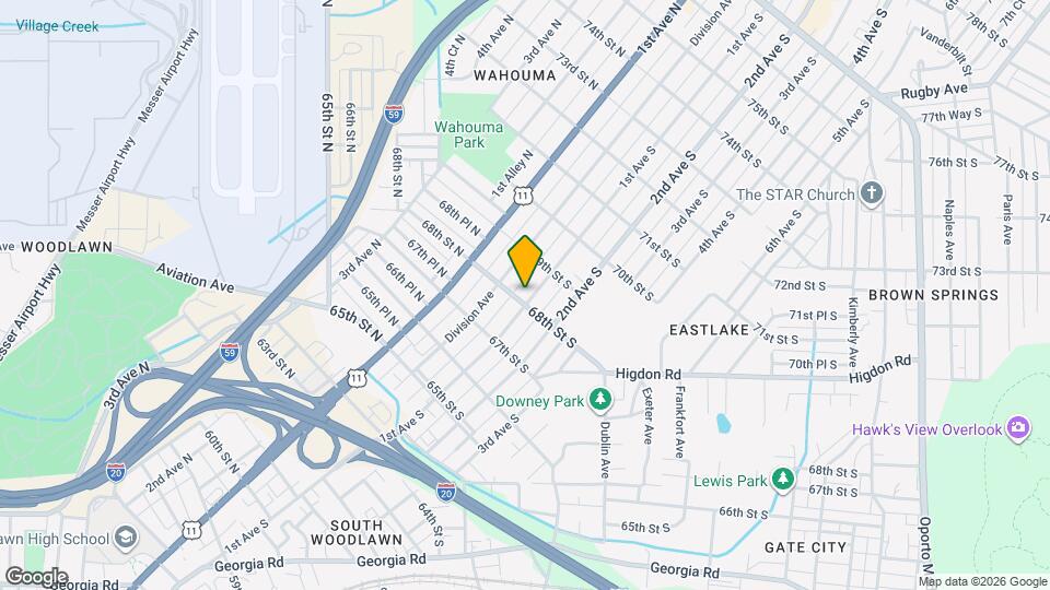 25 68th St S Map and Location Details