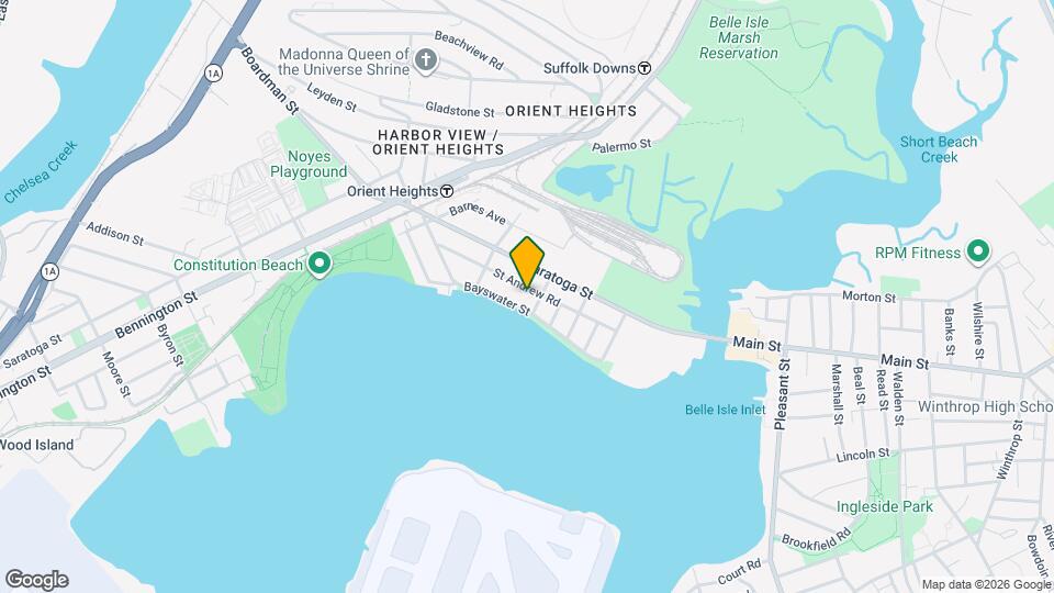 77 St Andrew Rd Map and Location Details