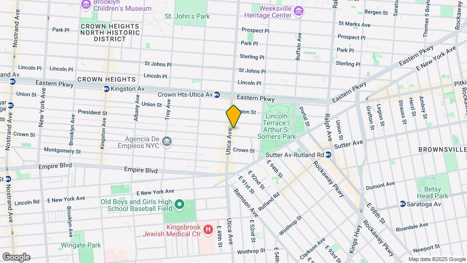 1651 Carroll St Mapa y Detalles de la Ubicación