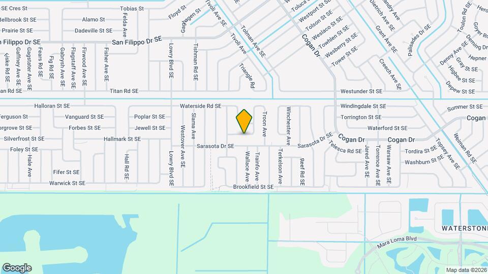 820 Tedder Rd SE Map and Location Details