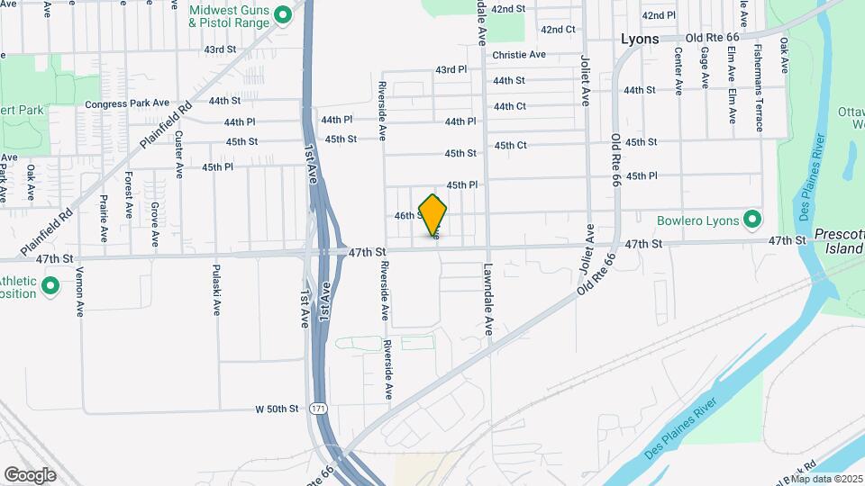 8302-8310 W 47th St Map and Location Details