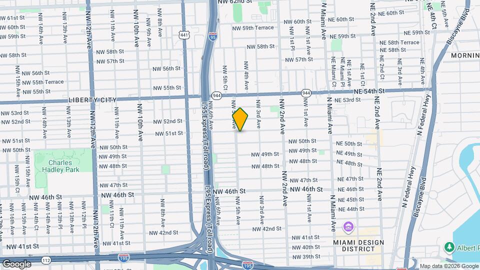 5035 NW 5th Ave Map and Location Details