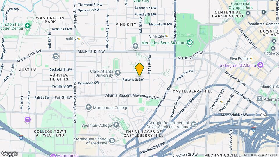 117 Vine St SW Map and Location Details