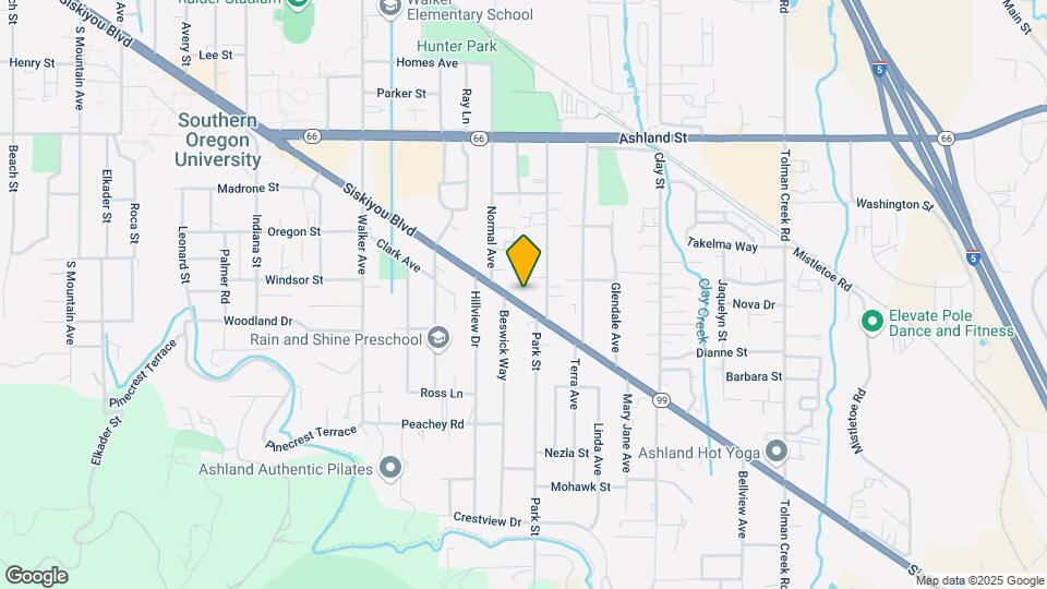 1825 Siskiyou Blvd Map and Location Details
