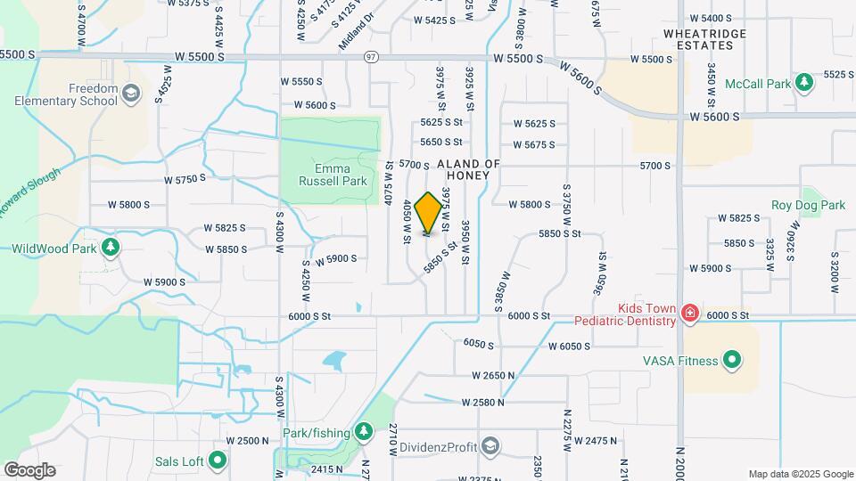 5818 S 4025 W Map and Location Details