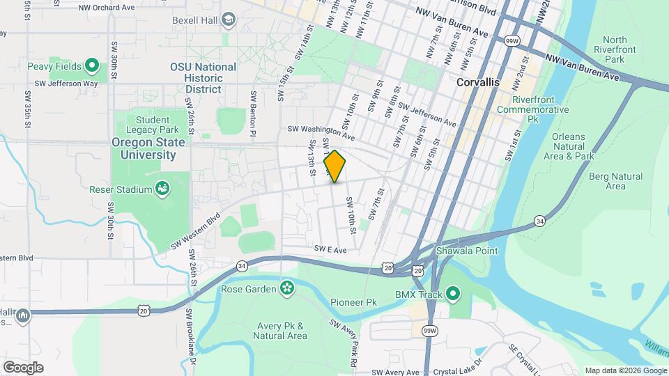 801 SW 11th St Map and Location Details