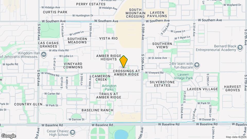 3618 W Vineyard Rd Mapa y Detalles de la Ubicación