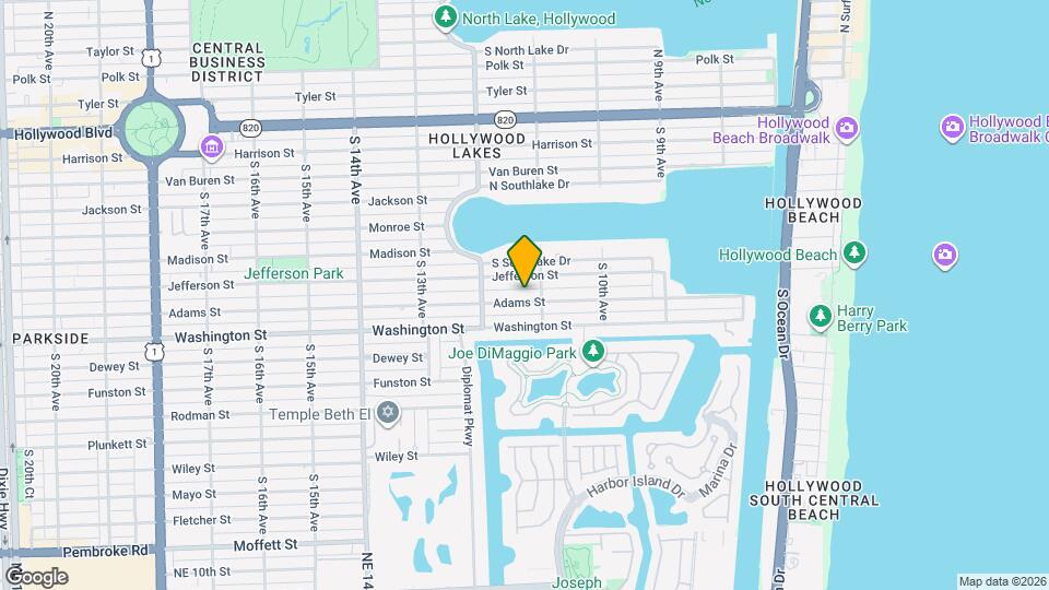 1117 Adams St Mapa y Detalles de la Ubicación