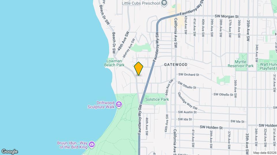 7132 47th Ave SW Map and Location Details