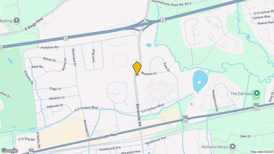 277 Bondsville Rd Map and Location Details