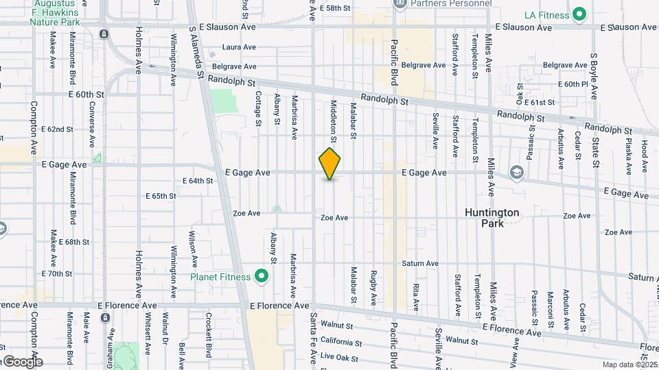 6421 Middleton St Map and Location Details