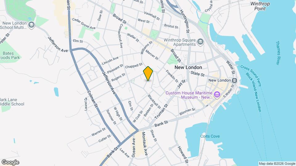 21 Williams St Map and Location Details