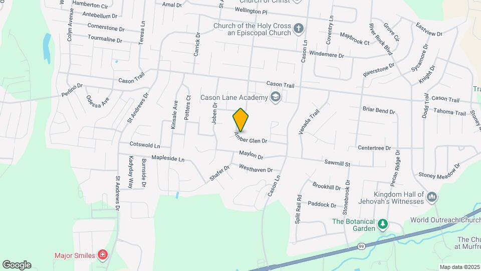 2414 Amber Glen Dr Mapa y Detalles de la Ubicación