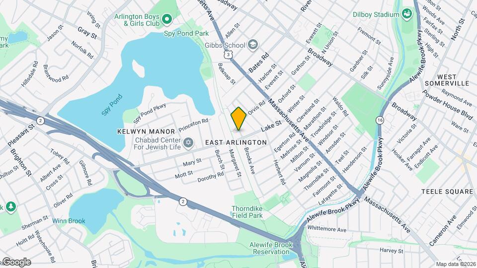 128 Brooks Ave Map and Location Details