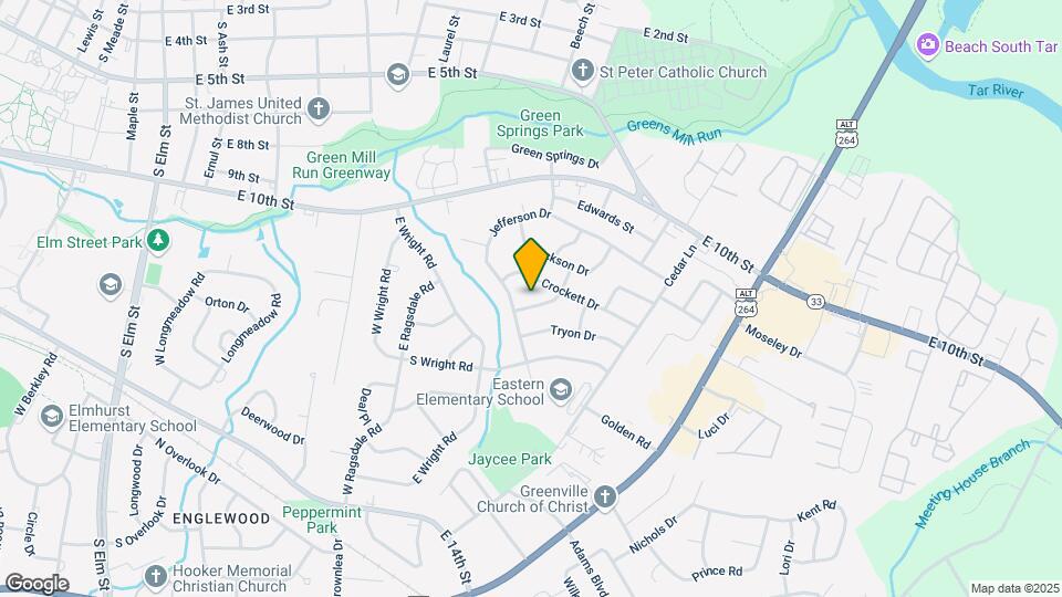1406 Polk Ave Map and Location Details