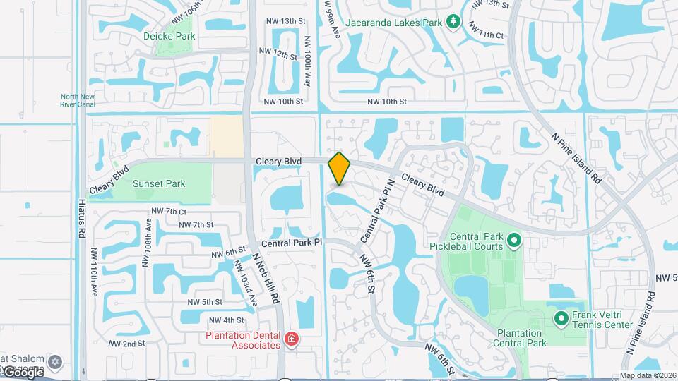 9954 NW 6th Pl Map and Location Details