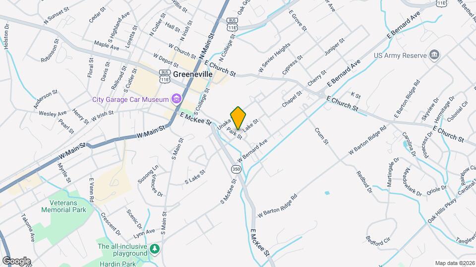 315 Park St Map and Location Details