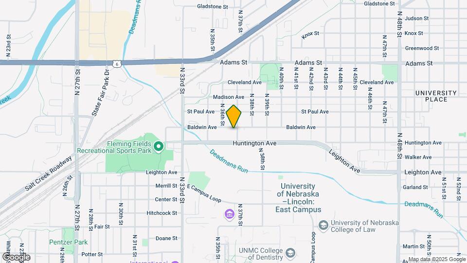 3625-3633 Baldwin Ave Mapa y Detalles de la Ubicación