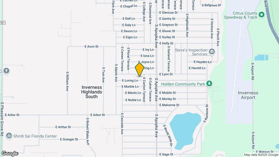 6135 E Loring Ln Map and Location Details